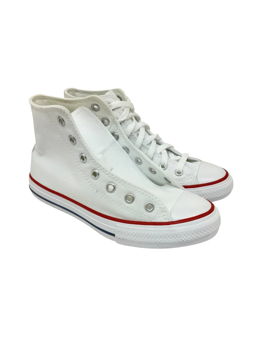 Converse Kid’s Hi-Top Chuck Taylor All-Star Casual Shoes 3J253 White Size 2M